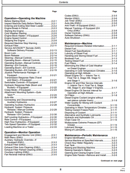 OPERATOR MANUAL - JOHN DEERE 333 P, 335 P Construction Compact Track Loaders - OMT486160X019_74