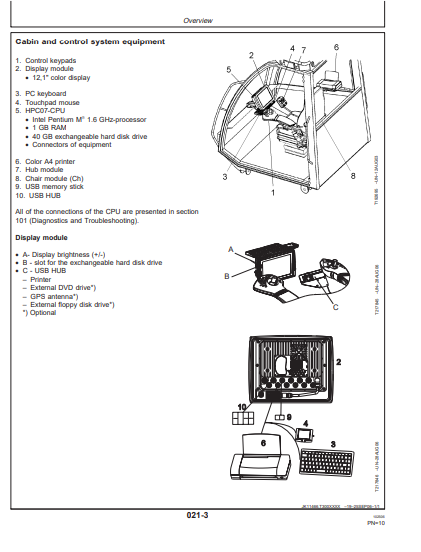 JOHN DEERE TIMBERJACK TIMBERMATIC 300 Forestry Measuring Systems OPERATOR MANUAL - OMF071017