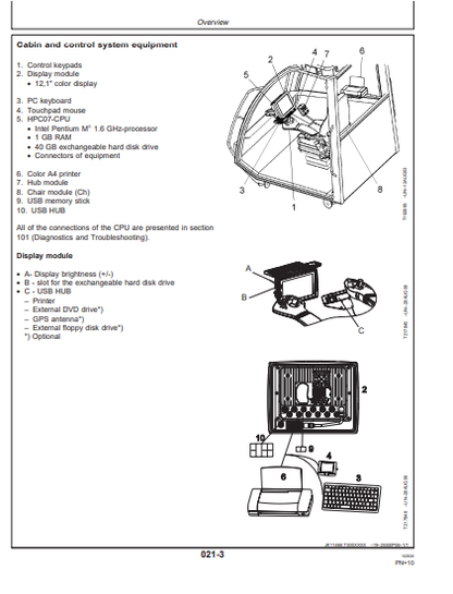 JOHN DEERE TIMBERJACK TIMBERMATIC 300 Forestry Measuring Systems OPERATOR MANUAL - OMF071017