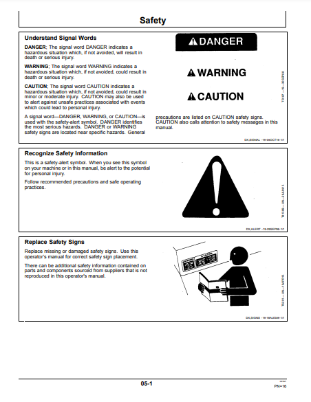 OPERATOR MANUAL - JOHN DEERE 2.4L,3.0L,4024HF285,4024HF295,5030HF285 (POWERTECH™ E) Construction Engine OMRG37673