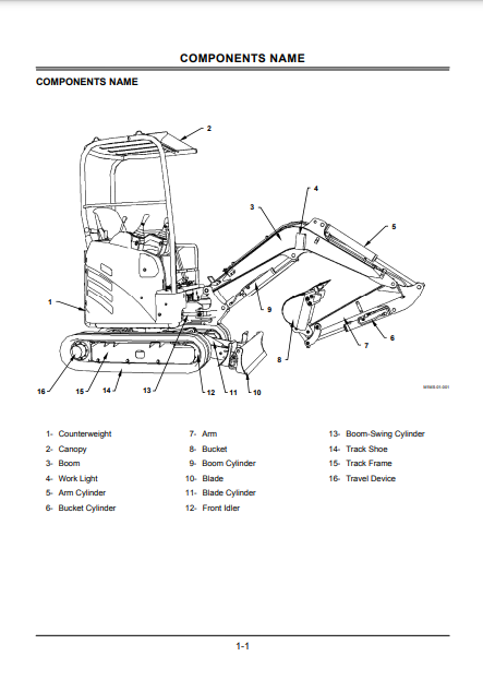 EM1MSEN12 - JOHN DEERE ZAXIS17U-2(ZAXIS-2 SERIES) Hitachi Excavators OPERATOR MANUAL