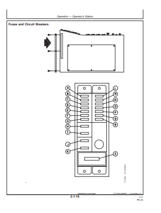 JOHN DEERE TIMBERJACK 530B, 535 (B SERIES, SERIES II) FORESTRY Knuckleboom Loader OPERATOR MANUAL - OMF389371