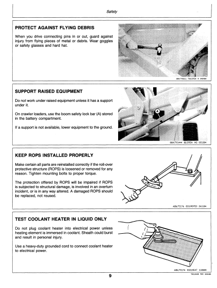 OPERATOR MANUAL - JOHN DEERE 550B, 555B (BSERIES) Construction Crawlers OMT81348