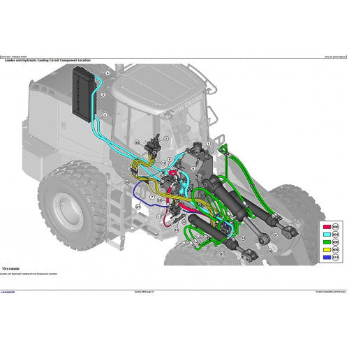 DIAGNOSTIC, OPERATION & TEST SERVICE MANUAL - JOHN DEERE 724K 4WD LOADER (SN.FROM F658297) TM13054X19 