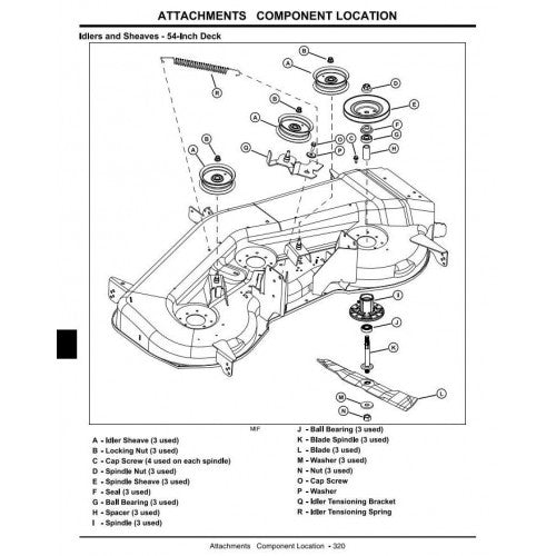 TECHNICAL SERVICE MANUAL - JOHN DEERE 115,LAWN, YARD TRACTOR TM2328CCE 