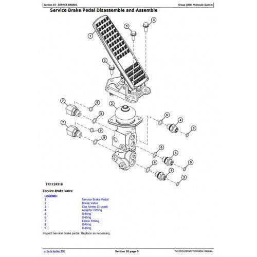 SERVICE REPAIR TECHNICAL MANUAL - JOHN DEERE WL56 4WD LOADER WITH T2/S2 ENGINES TM12745