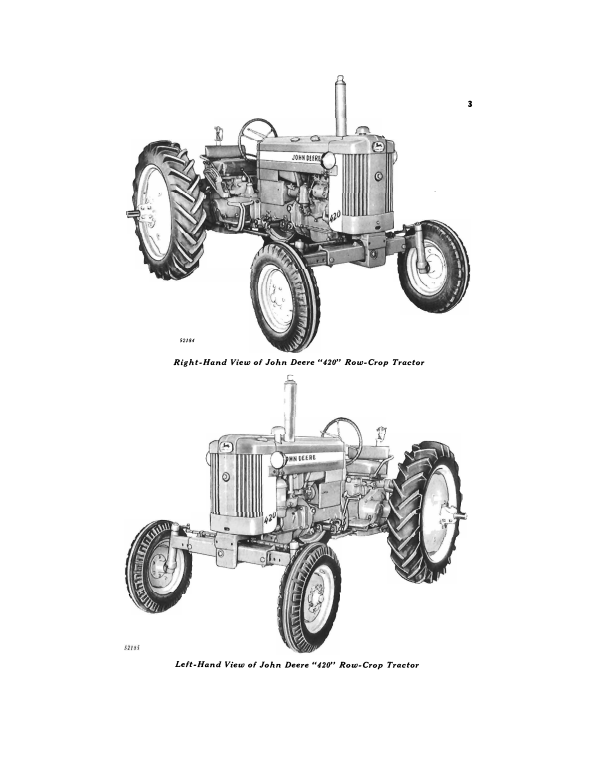 JOHN DEERE 860B (B SERIES) Construction Scrapers OPERATOR MANUAL -  OMT58805_