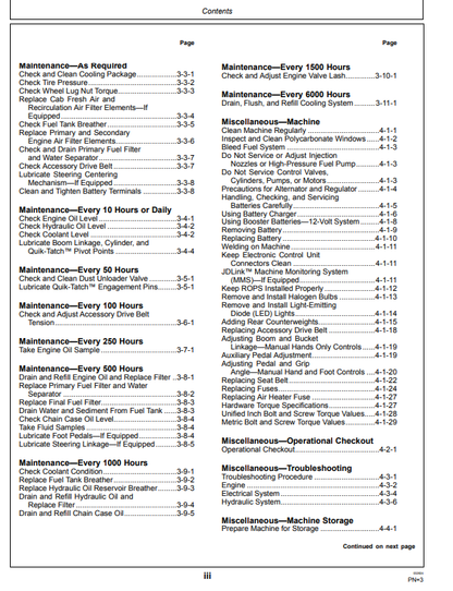 OPERATOR MANUAL - JOHN DEERE E240, E240LC, E260LC  Construction Excavators  - OMT417971X019_44