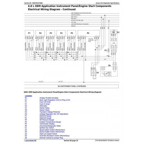 TECHNICAL MANUAL -  POWERTECH 4.5L DIESEL ENGINES LEVEL 4 FUEL SYSTEM W.BOSCH VP44 PUMP CTM170 