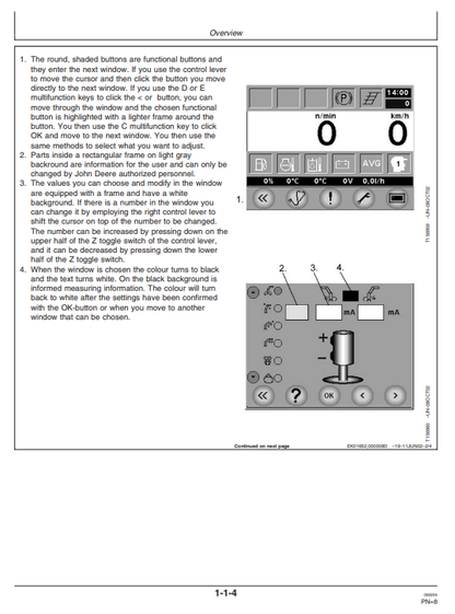 JOHN DEERE H754 (700 SERIES) FORESTRY Harvesting Heads OPERATOR MANUAL - OMF064629