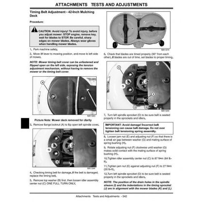 TECHNICAL SERVICE MANUAL -  JOHN DEERE LX279,LAWN TRACTORS TM1754 