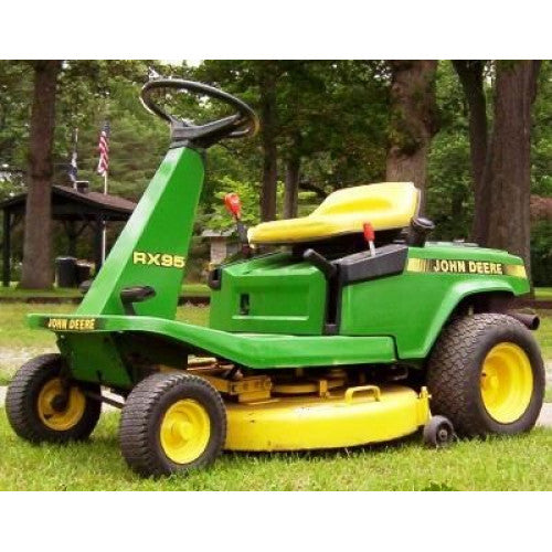 DIAGNOSTIC AND REPAIR TECHNICAL MANUAL -  JOHN DEERE RIDING MOWERS RX63, RX73, RX75, RX96, SX75, SX96 TM1391