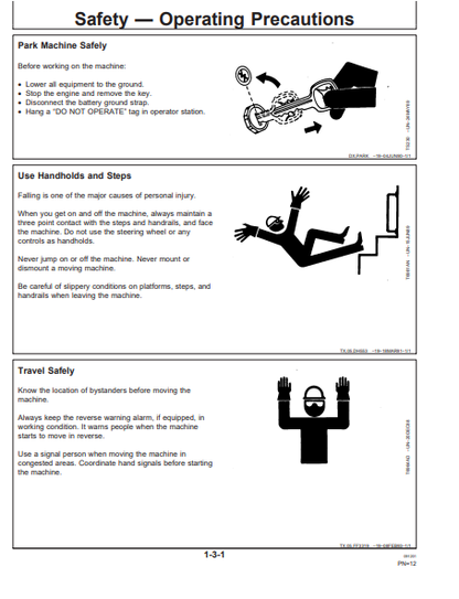 OMF062546 - JOHN DEERE 1110NA Forestry Forwarders OPERATOR MANUAL