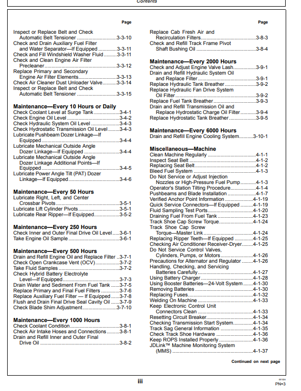 OPERATOR MANUAL - JOHN DEERE 444 P, 524 P, 544 P, 624 P, 644 P, 724 P Construction Loaders OMPFP23745