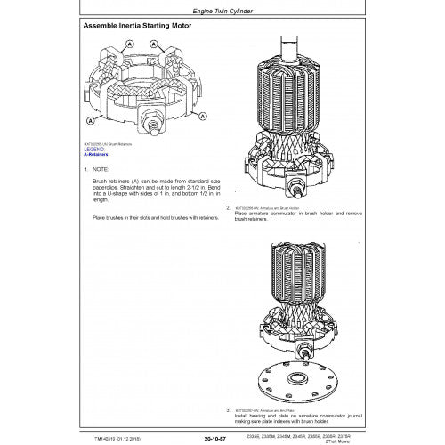 TECHNICAL MANUAL - JOHN DEERE Z335E,ZTRAK MOWER TM140319 