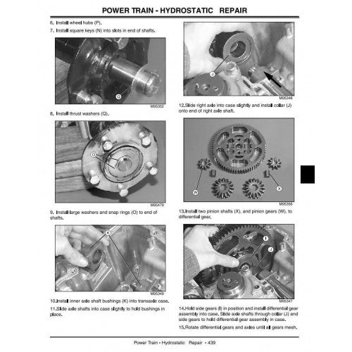 TECHNICAL SERVICE MANUAL -  JOHN DEERE GT235E,L&G TRACTORS TM1756 