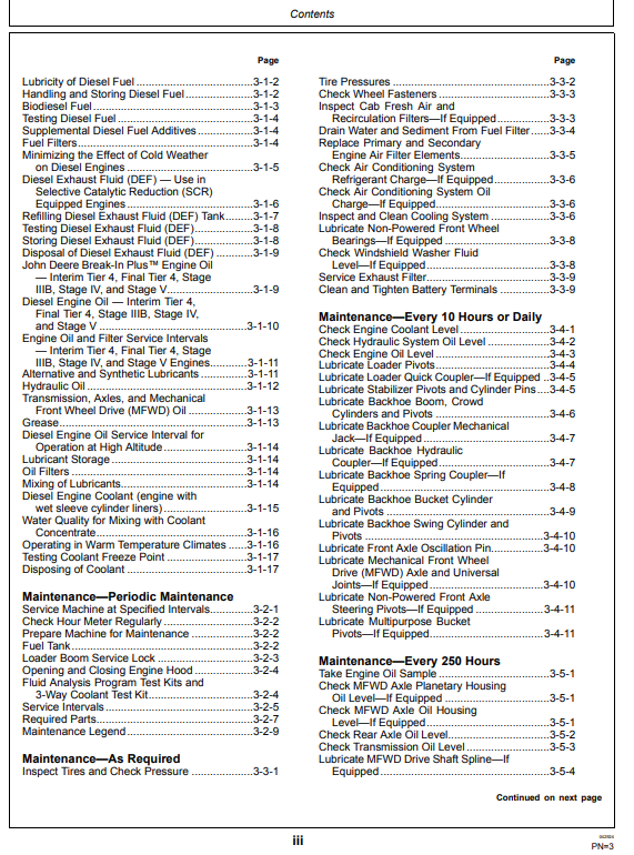 OPERATOR MANUAL - JOHN DEERE 524L Construction Excavators - OMT406387X19_64