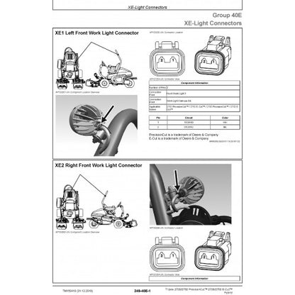 TECHNICAL MANUAL - JOHN DEERE 2700, 2750 PRECISIONCUT AND E-CUT HYBRID RIDING GREENS MOWER TM159419