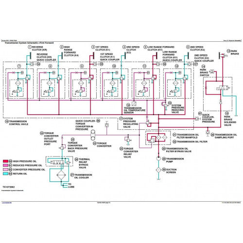 DIAGNOSTIC SERVICE MANUAL -  JOHN DEERE 724K 4WD LOADER (SN.E634315-658064) W.ENGINE 6090HDW13 TM12109