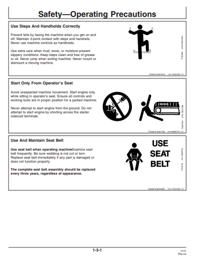 OMF387514 - JOHN DEERE 608B (608 SERIES) Forestry Tracked Feller Bunchers OPERATOR MANUAL