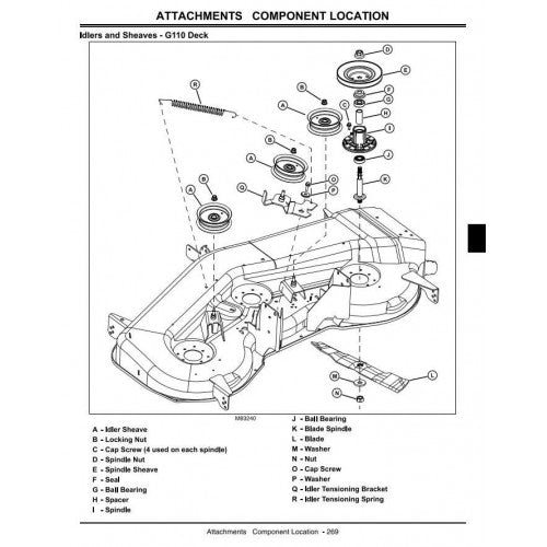 TECHNICAL SERVICE MANUAL - JOHN DEERE G100, LAWN AND GARDEN TRACTORS TM2020