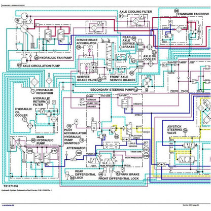 DIAGNOSTIC SERVICE MANUAL - JOHN DEERE 624K 4WD LOADER (SN.642635-658064) W.ENGINE 6068HDW78 TM12101 