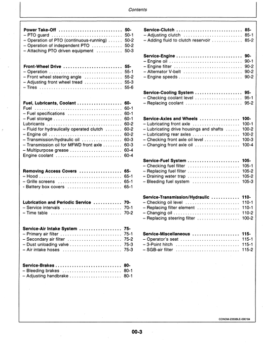 JOHN DEERE 3375 Construction Skid Steers OPERATOR MANUAL - OMM120644