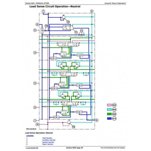  DIAGNOSTIC OPERATION & TEST SERVICE MANUAL - JOHN DEERE 644K HYBRID 4WD LOADER (SN.E651322-) TM12707