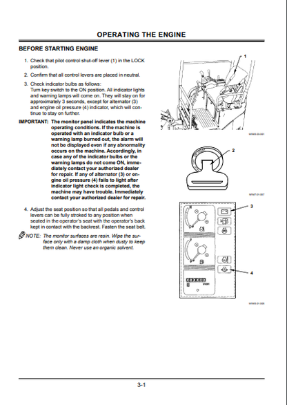 EM1MSEN12 - JOHN DEERE ZAXIS17U-2(ZAXIS-2 SERIES) Hitachi Excavators OPERATOR MANUAL