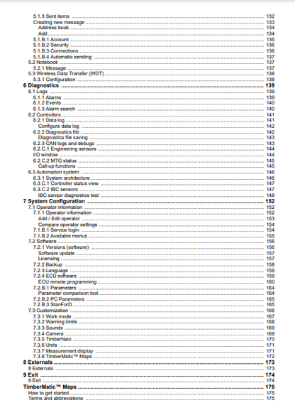 OPERATOR MANUAL - JOHN DEERE 1910G, TIMBERMATIC F-09, 910G,1010G,1110G FT4 FFC,1110G FT4 RL,1210G FT4 FFC,1210G FT4 RL,1510G FT4 FFC,1510G FT4 RL(G SERIES) FORESTRY MEASURING AND CONTROL SYSTEM F692334