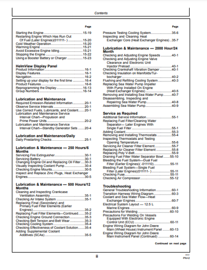 OPERATOR MANUAL - JOHN DEERE 12.5L (POWERTECH) Construction Engine OMRG28994