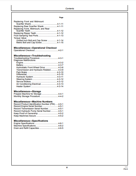 OPERATOR MANUAL - JOHN DEERE 770G,770GP,772G,772GP (G SERIES) Construction Motor Grader OMT251544