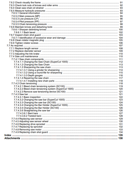 OPERATOR MANUAL - JOHN DEERE H425 (HARVESTING HEADS SERIES) Forestry Harvesting Heads - F722912_44