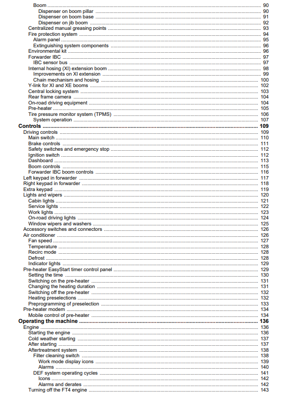 OPERATOR MANUAL - JOHN DEERE 1270G 6W, 1270G 8W (G SERIES) Forestry Harvester F718808_