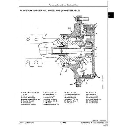 CTM44 - JOHN DEERE