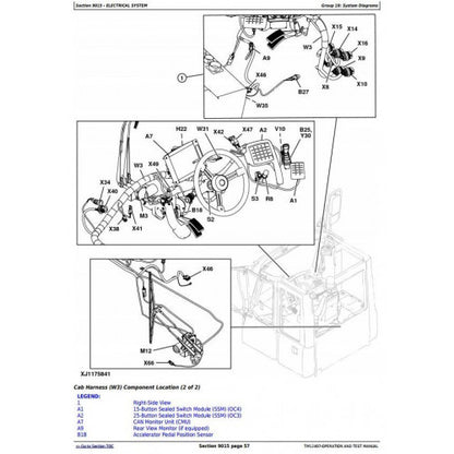 DIAGNOSTIC MANUAL - JOHN DEERE 370E, 410E, 460E ARTICULATED DUMP TRUCK (SN.C634583-668586) TM12407