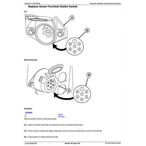 REPAIR MANUAL - JOHN DEERE 8235R, 8260R, 8285R, 8310R, 8335R, 8360R TRACTORS TM110319