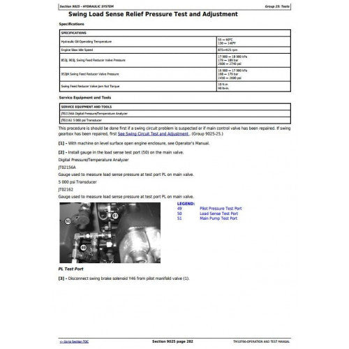 DIAGNOSTIC&TEST SERVICE MANUAL - JOHN DEERE 853JH,TRACK FELLER BUNCHER/HARVESTER TM10766