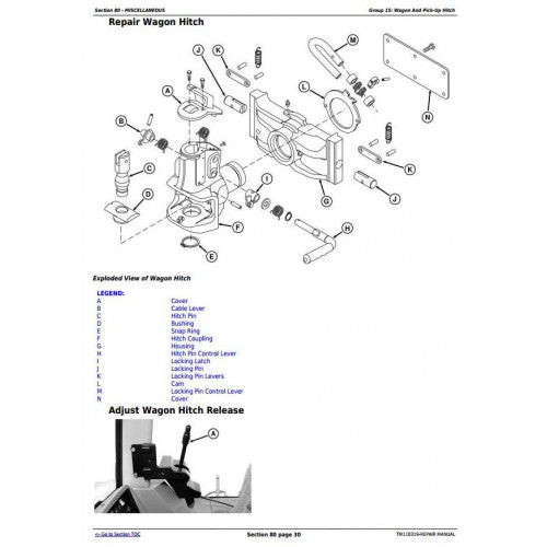 REPAIR MANUAL - JOHN DEERE 8235R, 8260R, 8285R, 8310R, 8335R, 8360R TRACTORS TM110319