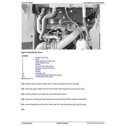 SERVICE REPAIR MANUAL- JOHN DEERE 210G, 210GLC (PIN: 1F9210GX__C520001-) T2/S2 EXCAVATOR TM13077X19