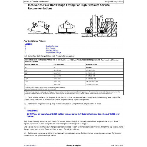 REPAIR TECHNICAL MANUAL - JOHN DEERE 210K TRACTOR LOADER (PIN: 1T8210KX__E891000-) TM12424