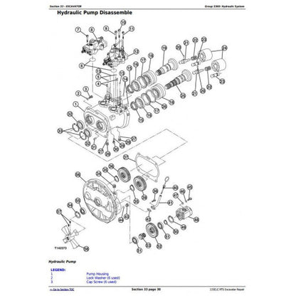 SERVICE REPAIR TECHNICAL MANUAL- JOHN DEERE 225CLC RTS RTS EXCAVATOR TM2096