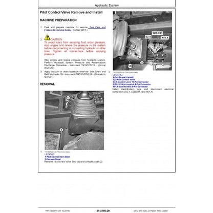 REPAIR TECHNICAL MANUAL - JOHN DEERE 324L COMPACT 4WD LOADER (TM14322X19)