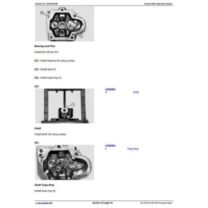 SERVICE REPAIR TECHNICAL MANUAL- JOHN DEERE 27CZTS AND 35CZTS COMPACT EXCAVATOR TM2053