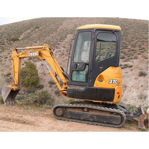 SERVICE REPAIR TECHNICAL MANUAL- JOHN DEERE 27CZTS AND 35CZTS COMPACT EXCAVATOR TM2053