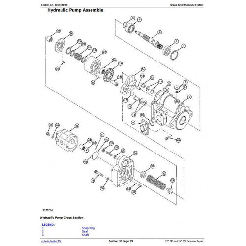 SERVICE REPAIR TECHNICAL MANUAL- JOHN DEERE 27CZTS AND 35CZTS COMPACT EXCAVATOR TM2053