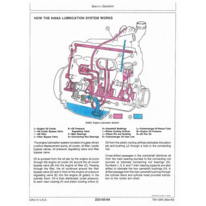 TECHNICAL SERVICE MANUAL - JOHN DEERE 8850 4WD ARTICULATED TRACTORS TM1256