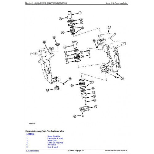 REPAIR TECHNICAL MANUAL - JOHN DEERE 460D (SN.604614-) SKIDDER TM1086