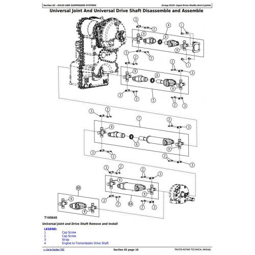 SERVICE REPAIR TECHNICAL MANUAL - JOHN DEERE 724J 4WD LOADER TM2076