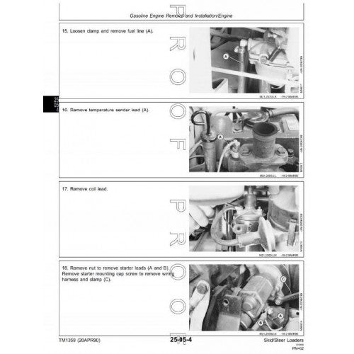 TECHNICAL MANUAL - JOHN DEERE 570 SKID STEER LOADER TYPE TM1359